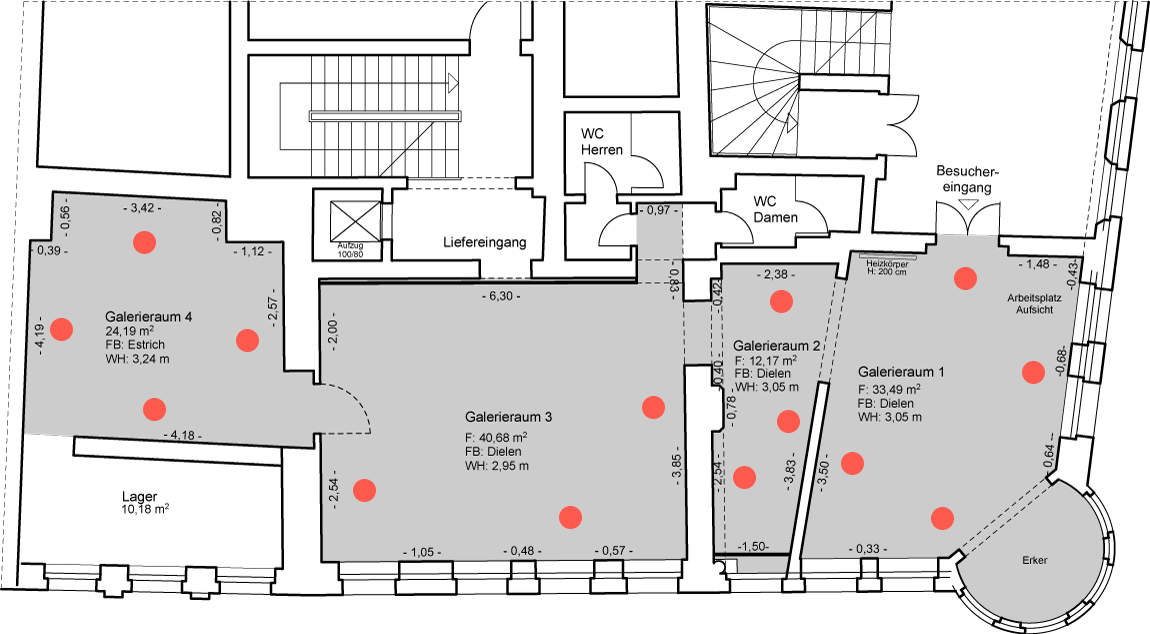 Galerieplan